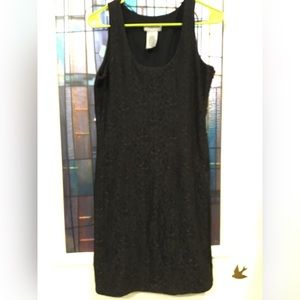 Slimming black dress